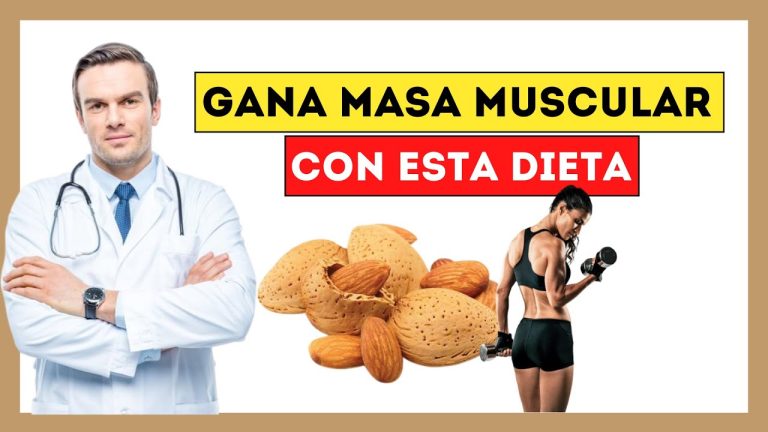 batido de almendras para masa muscular