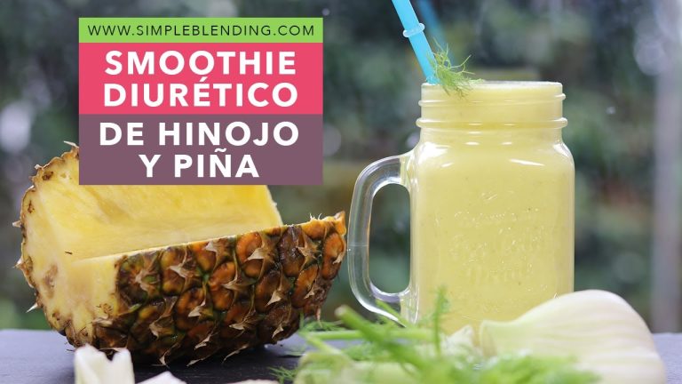 Batido de hinojo y manzana: beneficios y receta fácil