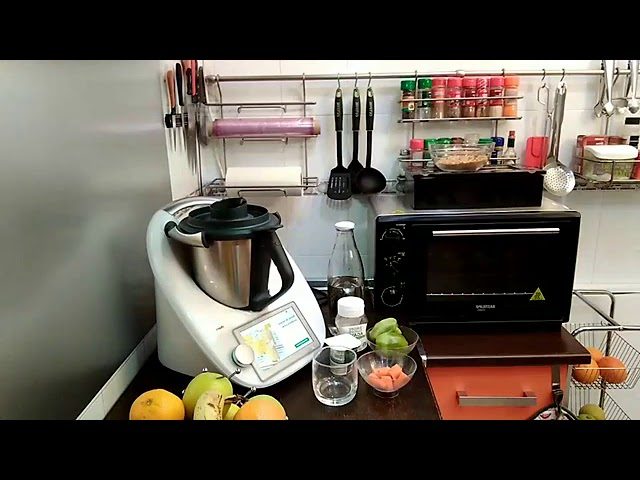 batido de kiwi y naranja thermomix
