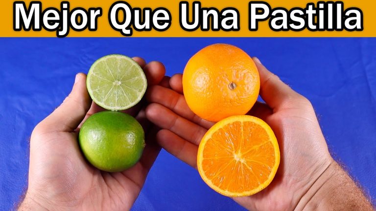 batido de naranja y limon