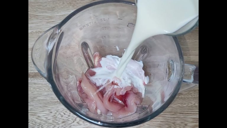Receta fácil de batido de pechuga de pollo: saludable y nutritivo