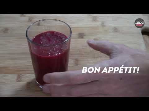 Receta de batido de remolacha, granada y naranja: saludable y delicioso