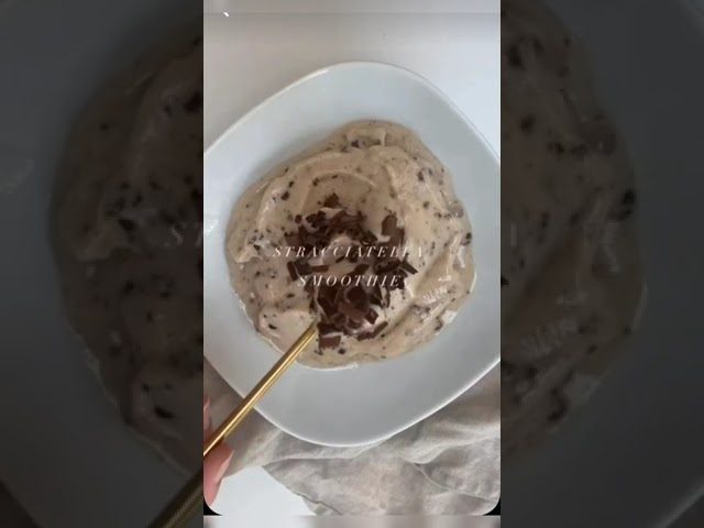 batido de stracciatella