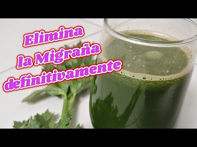 batido para dolor de cabeza