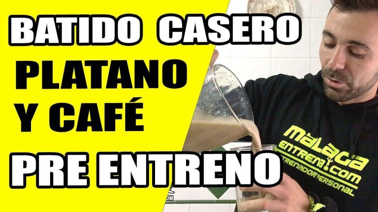 batido pre entreno para bajar de peso