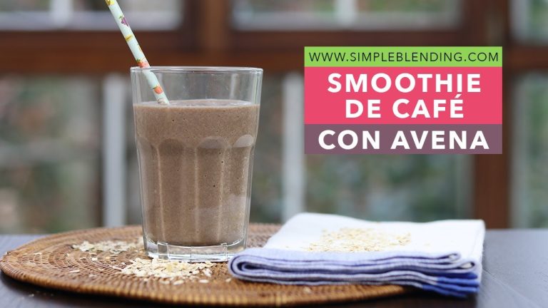 Receta de smoothie de café saludable: energiza tu día de forma deliciosa