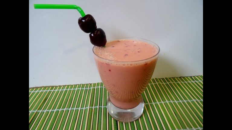 smoothie de cereza