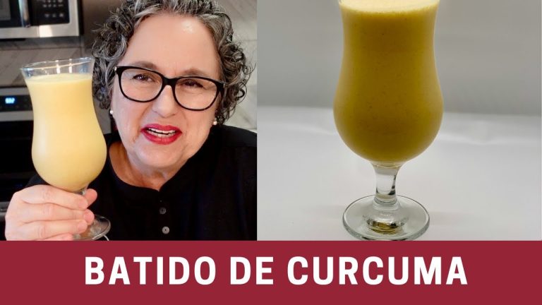 smoothie de curcuma