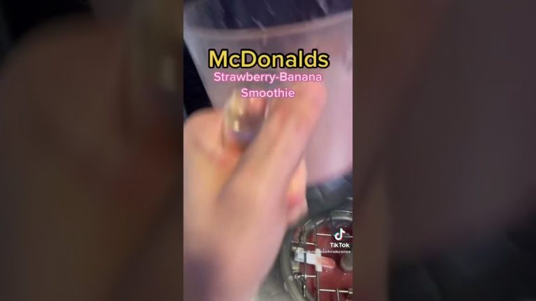 smoothie de mcdonalds