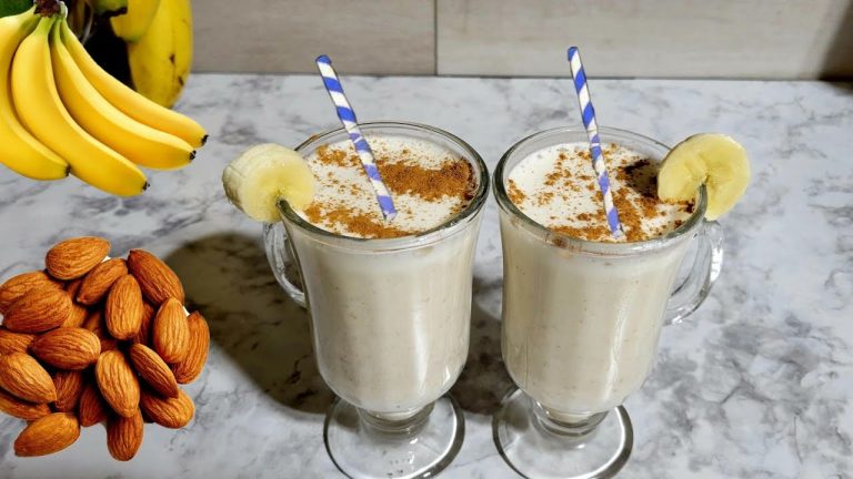 batido de almendras