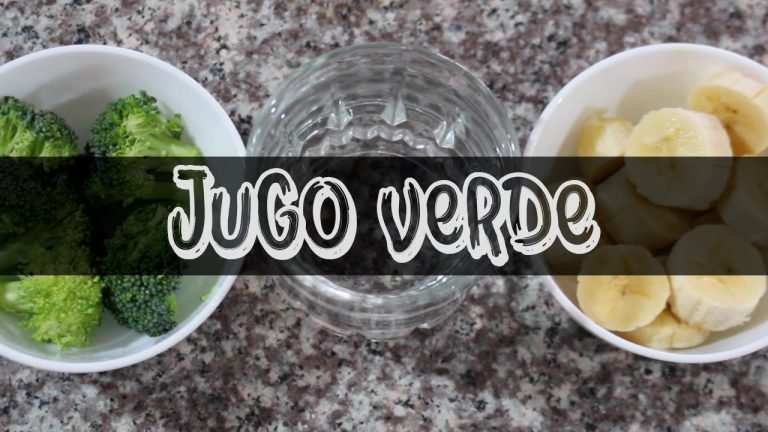 Batido de brócoli y plátano: receta saludable y nutritiva