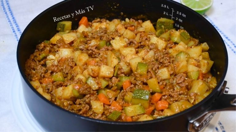 batido de carne moida