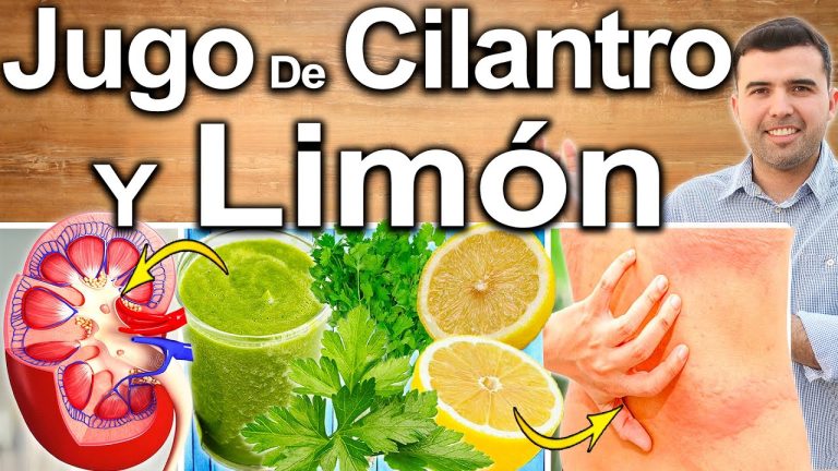 Beneficios del batido de cilantro y limón: receta fácil y saludable