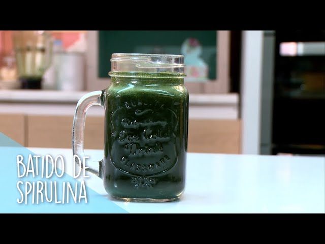 batido de espirulina