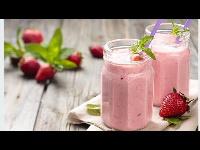 Batido de fresa healthy: receta fácil y nutritiva para disfrutar
