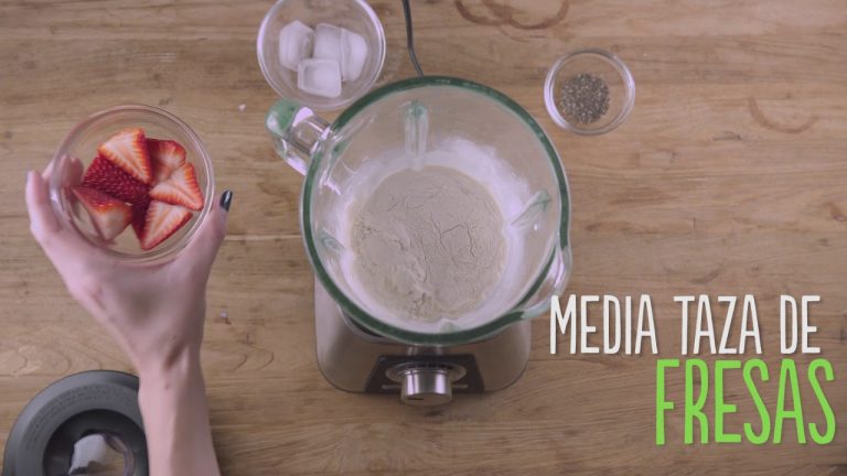 batido de fresa herbalife