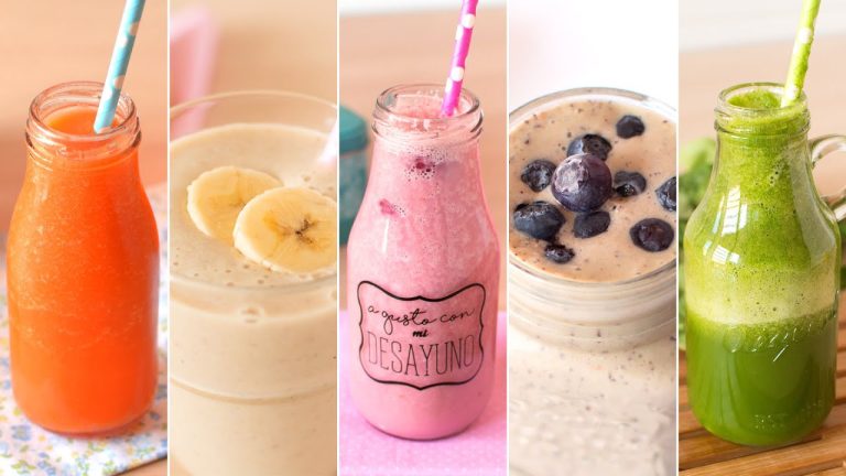 batido de frutas facil