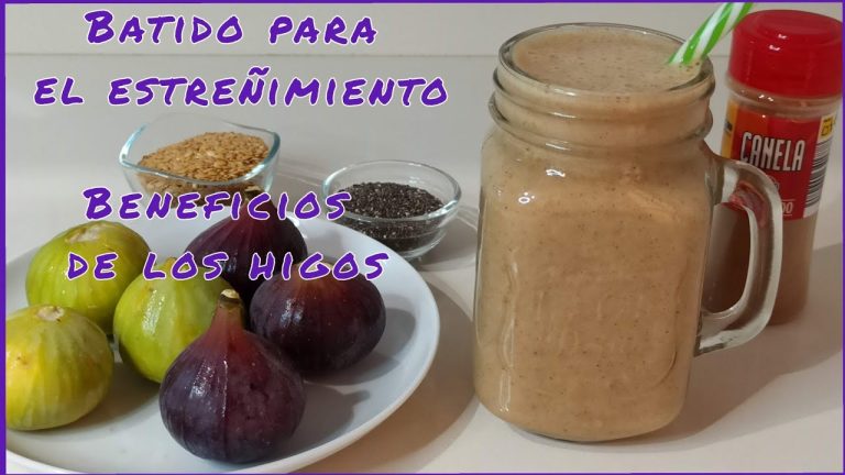 batido de higos frescos
