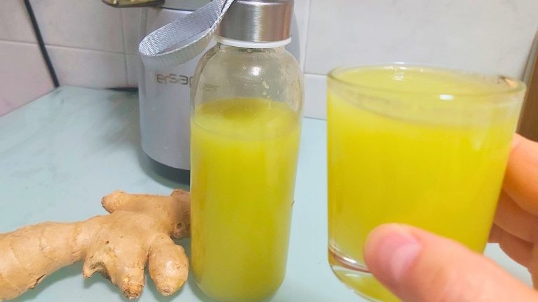 Receta de batido de jengibre y manzana: saludable y delicioso