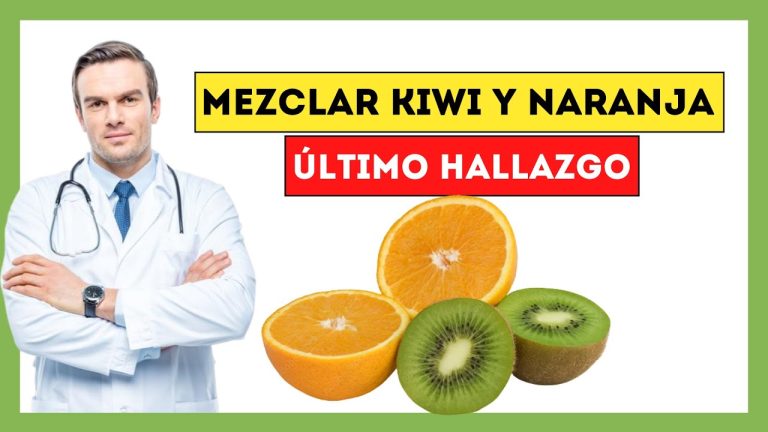 batido de kiwi y naranja