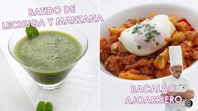 batido de lechuga manzana y lima