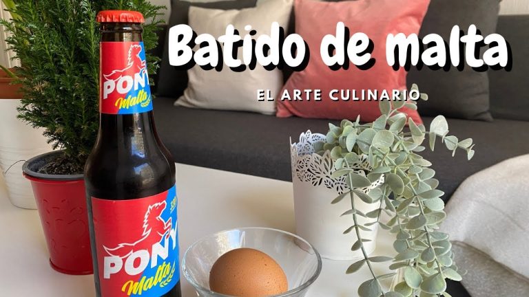 Batido de malta: receta fácil y beneficios para la salud