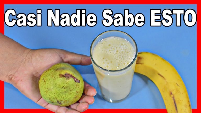 Batido de manzana, pera y plátano: receta saludable y deliciosa