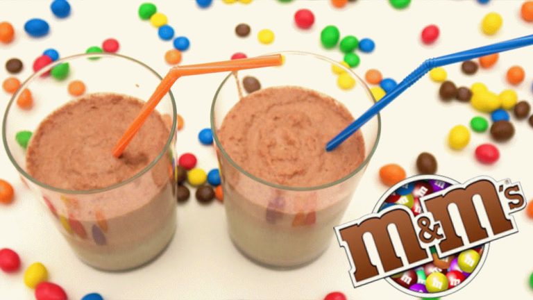 batido de m&m