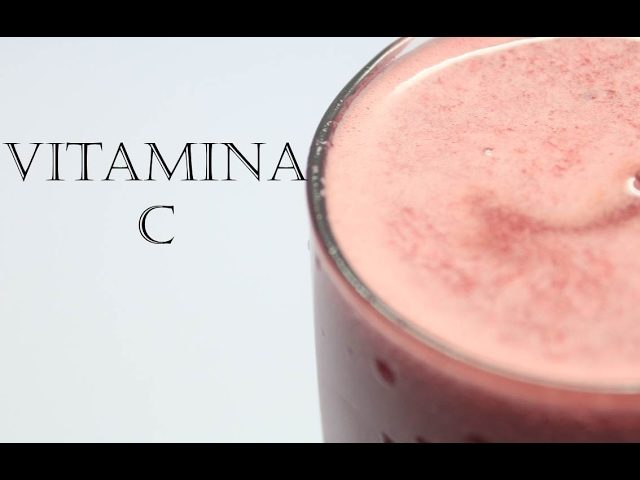 batido de mora y naranja