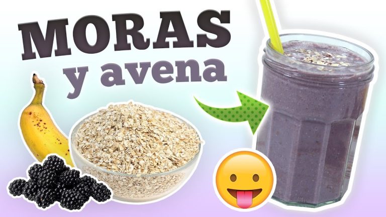 Receta fácil de batido de moras: delicioso y nutritivo