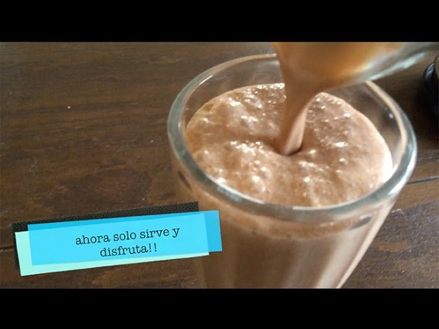 batido de nutella sin helado