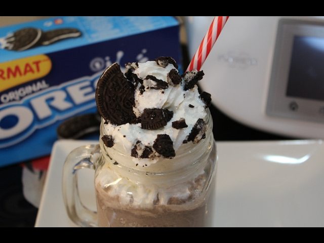 Receta fácil de batido de Oreo en Thermomix