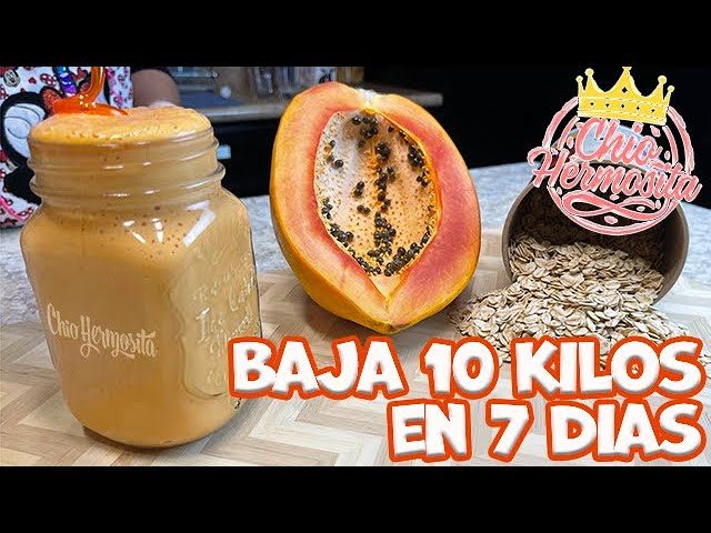 Beneficios del batido de papaya en la noche: una opción saludable para antes de dormir