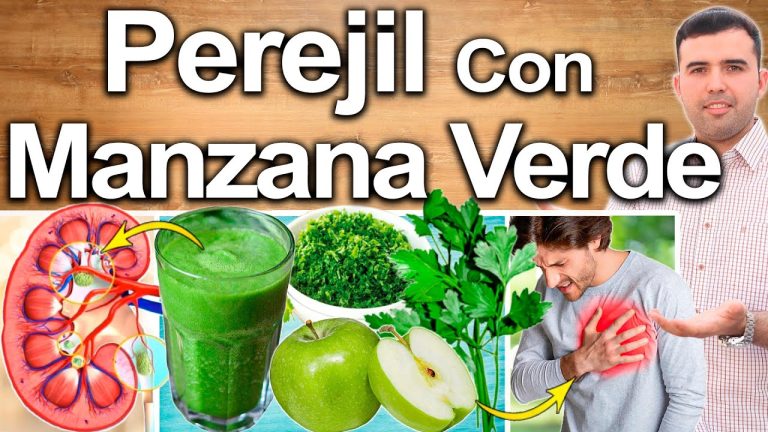 Batido de perejil, manzana verde y limón: receta saludable y refrescante