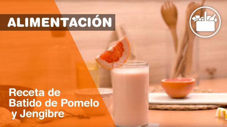 batido de pomelo
