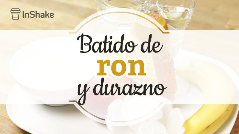 batido de ron