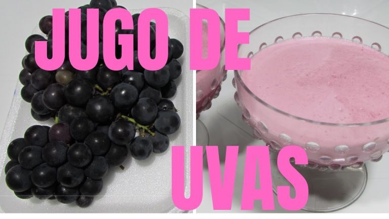 batido de uva negra