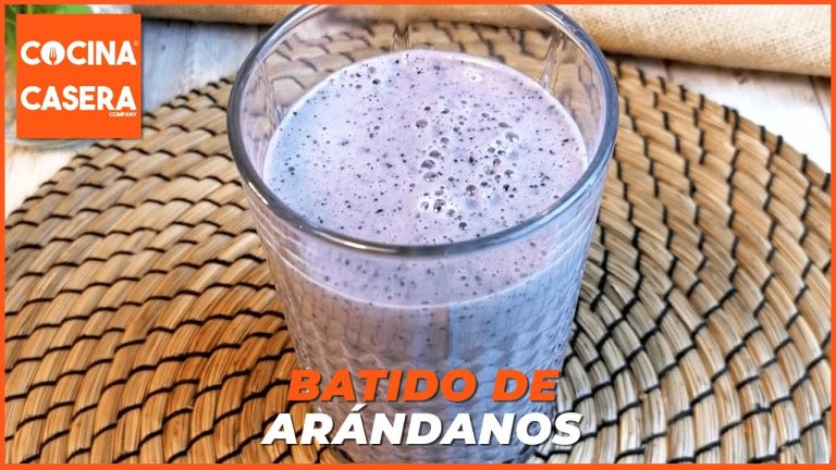 Receta de batido de yogur con arándanos Vips: saludable y delicioso