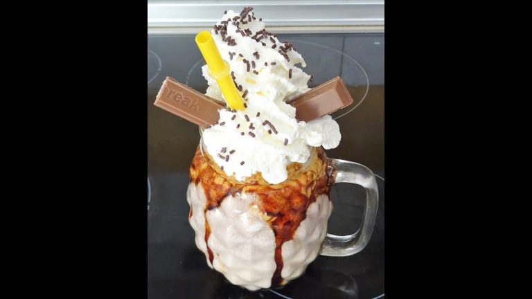 batido helado de kitkat
