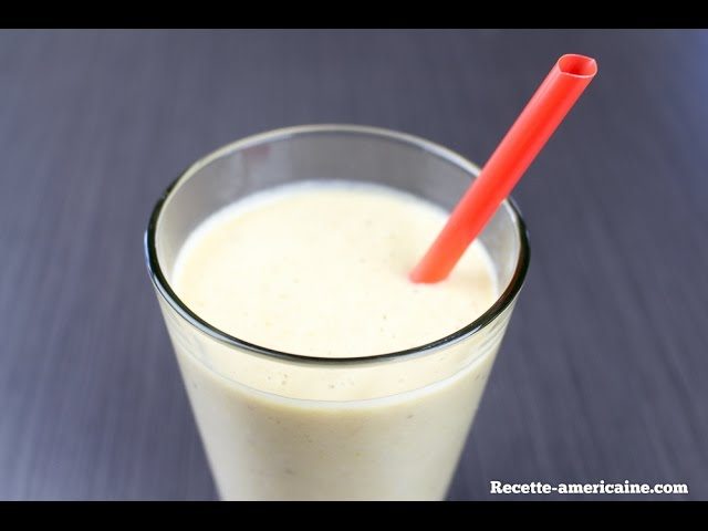 smoothie banane beurre de cacahuète