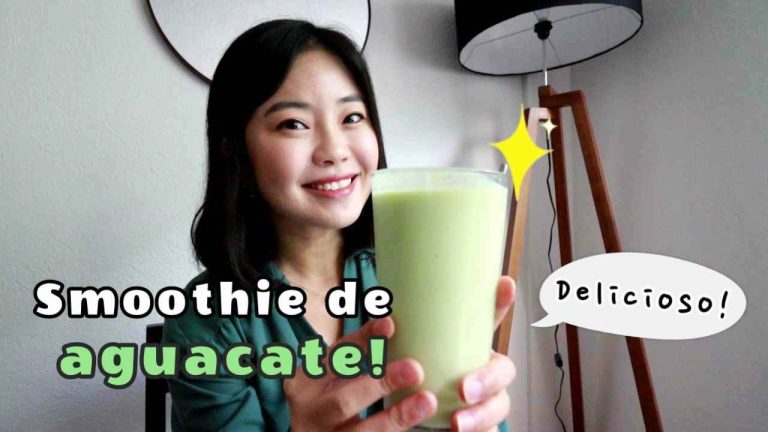 smoothie de aguacate