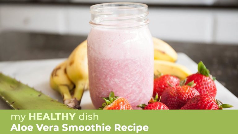 smoothie de aloe vera