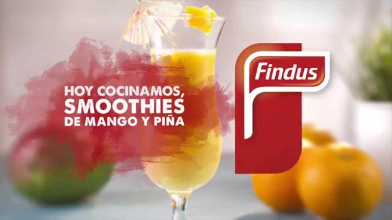 smoothie de mango y piña