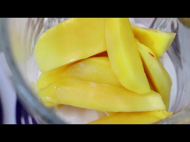 smoothie de yogurt y frutas