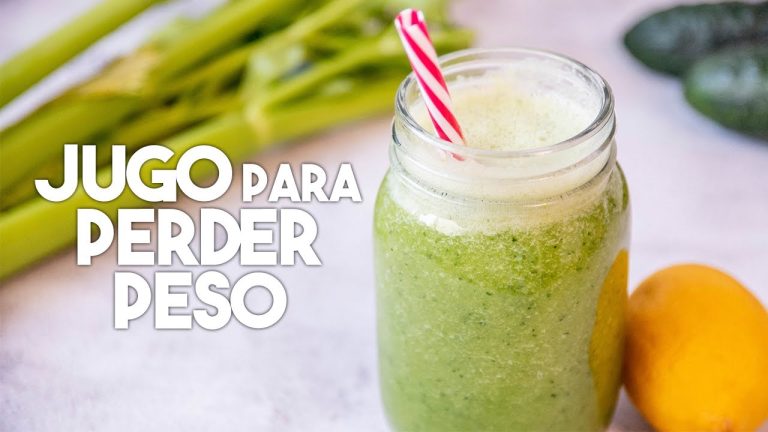 batido con apio para bajar de peso