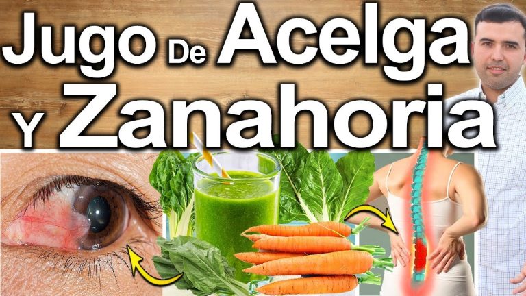 batido de acelgas y zanahoria