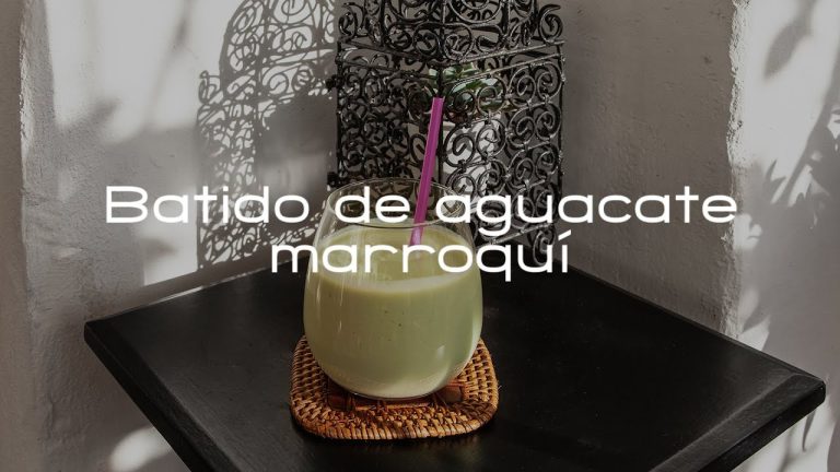 Receta fácil de batido de aguacate marroquí: delicioso y nutritivo