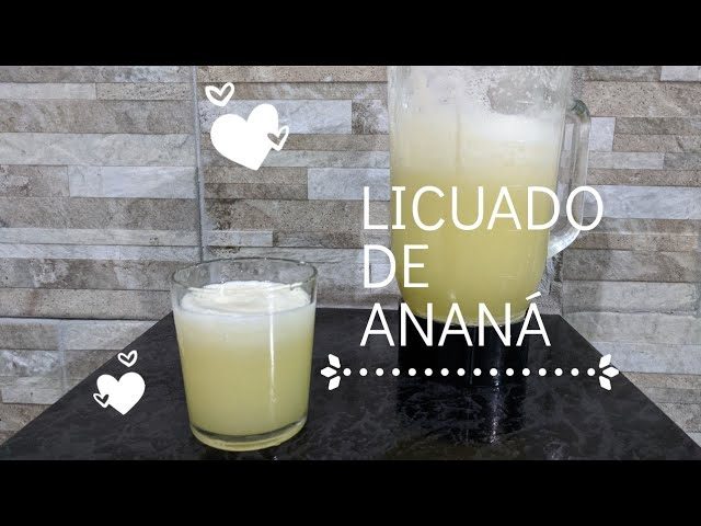 batido de anana