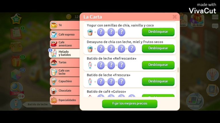 batido de arce my cafe