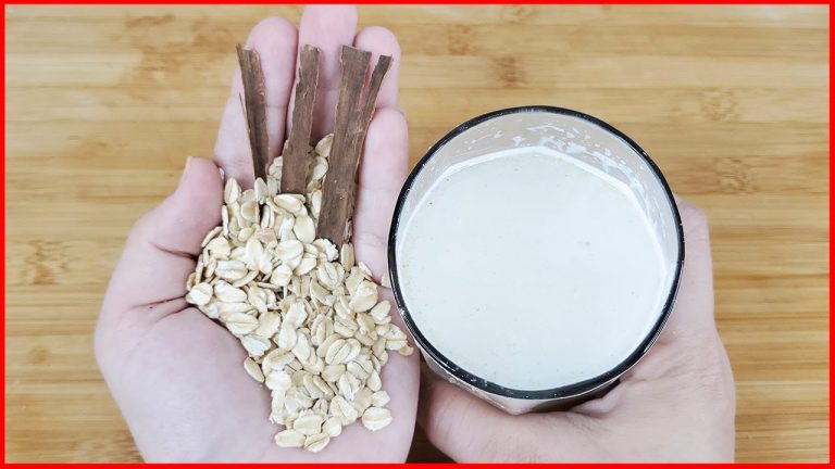 batido de avena con canela para bajar de peso